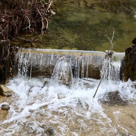 Salt del Mir, en Santa Maria de Besora.