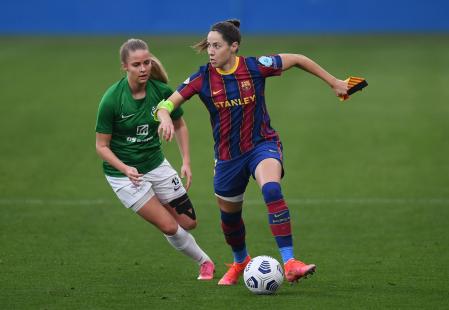 Vicky Losada ha sido titular ante el Fortuna