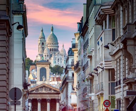 Basílica del Sacré Coeur de París, en Montmartre