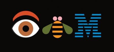 Identidad visual de IBM en 1956