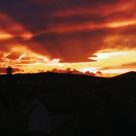 Amanecer en el Vendrell.