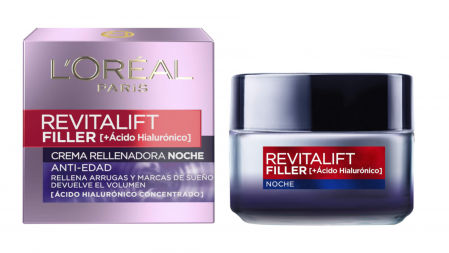 Crema L'Óreal Paris Revitalift Filler de noche