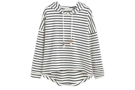 Sudadera casual a rayas negras de Vjgoal