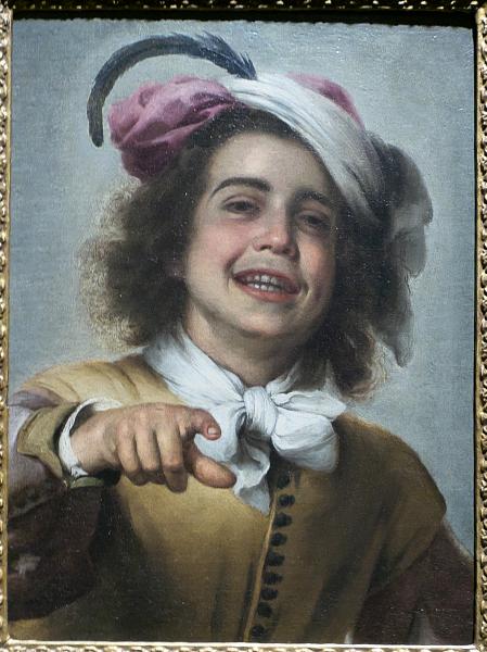 ‘El Gallero’, también conocido como ‘Niño sonriendo’, fue bautizado con ese nombre por la pluma, probablemente procedente de las peleas de gallos