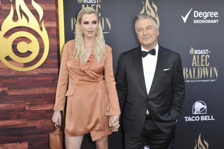 Alec Baldwin y su hija Ireland de su matrimonio con Kim Basinger