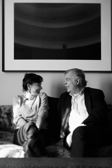 Geneviève y Jean-André Charial, actuales propietarios