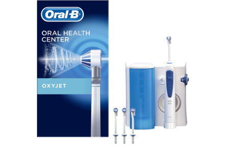 Sistema de limpieza irrigador bucal con Tecnología Braun Oral-B OxyJet