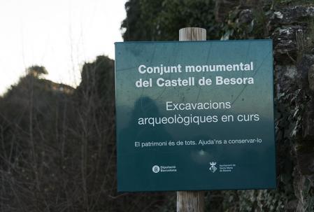 Excursión al castillo y la iglesia de Santa Maria de Besora.