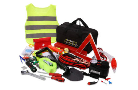 Kit completo de emergencias para el coche
