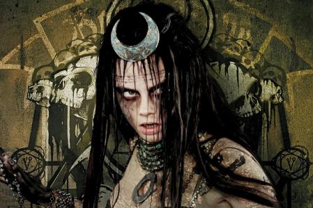 Cara Delevingne en una imagen promocional como la bruja en Suicide Squad