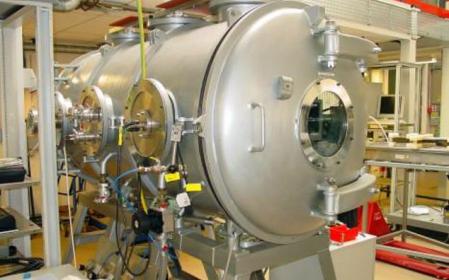 La cámara de simulación de la presión de Marte