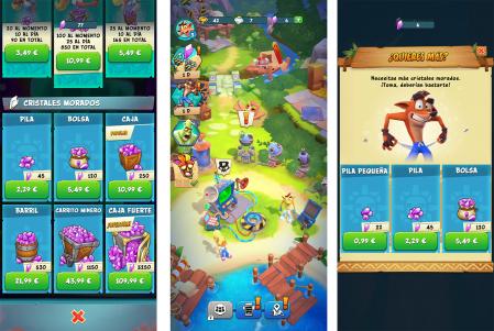 Crash Bandicoot: On the Run! incluye micropagos para agilizar la experiencia de juego