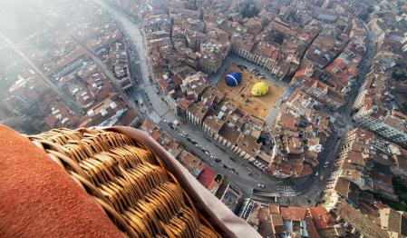 Festival de globos en Vic.