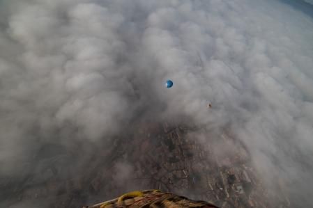 Vuelo en globo sobre Vic.