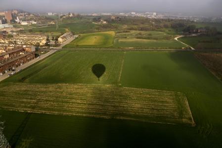 Vuelo en globo sobre Vic.