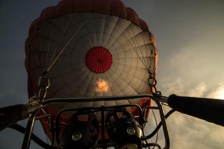 Vuelo en globo sobre Vic.