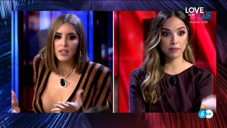 'La Isla de las Tentaciones 3': El cara a cara entre Marina y Lucía en el plató del debate final