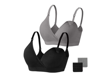 HB Select, sujetador de lactancia sin aros ni costuras (pack de 2)