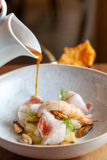 Uno de los platos de Le Bistroman