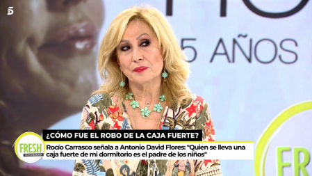 Rosa Benito critica a Rocío Carrasco por sus declaraciones en Mediaset.