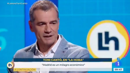 Toni Cantó critica duramente a RTVE