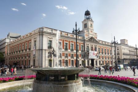 La Real Casa de Correos es la sede del actual Gobierno regional de Madrid