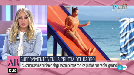 Rocío Flores, como comentarista en 'El programa de Ana Rosa'