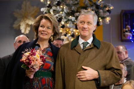 Matilde d’Udekem (48) y Felipe de Bélgica (60)