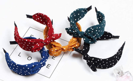 Diademas con lazo pack de 5.