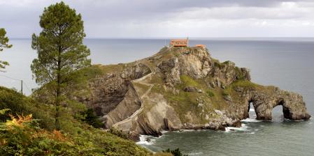 Panorámica de San Juan de Gaztelugatxe.