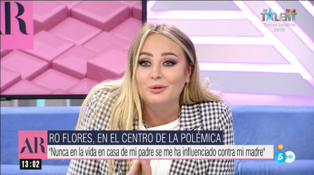 Rocío Flores hace un llamamiento a su madre Rocío Carrasco en Ana Rosa