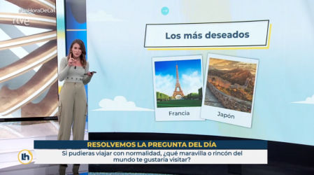 'La hora de La 1' sitúa la Gran Muralla China en Japón