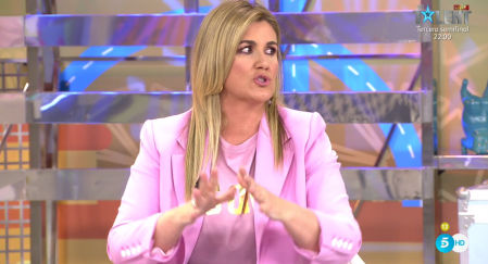 Carlota Corredera lanza un discurso de apoyo a Rocío Carrasco en 'Sálvame'.