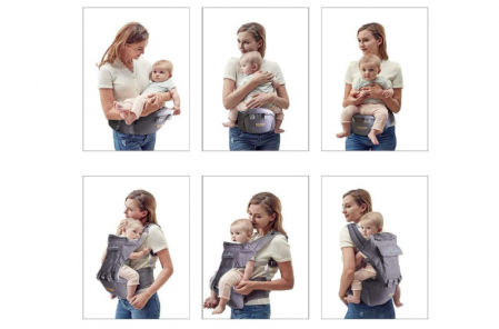 Mochila portabebés ergonómica 6 en 1 de Eccomum