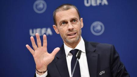 Aleksander Ceferin, presidente de la UEFA.
