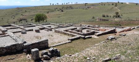 La ciudad celtíbero-romana de Uxama Argaela.