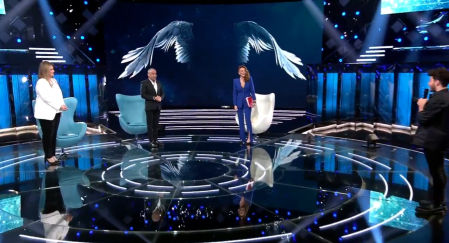 Carlota Corredera, Jorge Javier Vázquez y Rocío Carrasco felicitan a Blas Cantó