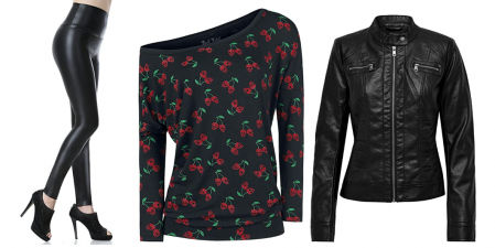 Prendas para una madre rockera.