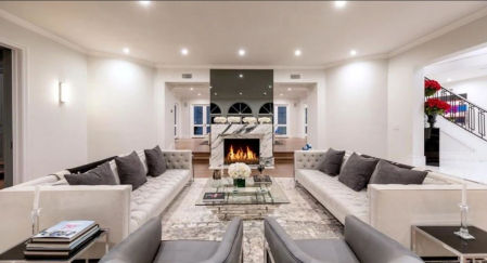 Vista del salón principal.