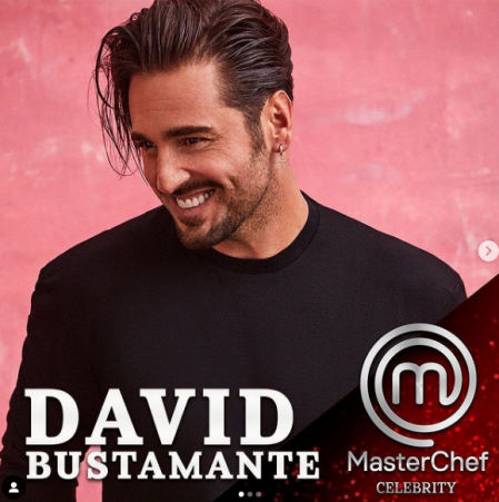 David Bustamante, concursante confirmado de 'MasterChef Celebrity 6'.