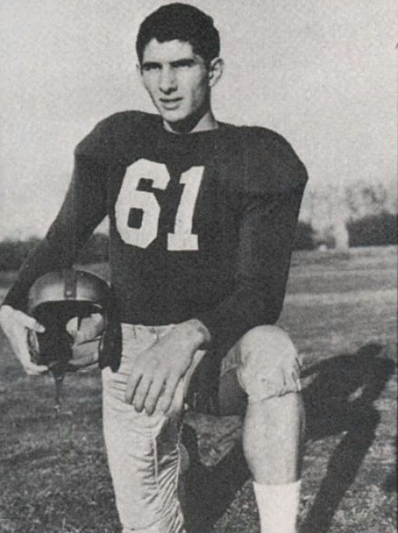 Charles Albright, en la universidad