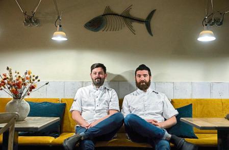 . Manu Nuñez junto a su socio Carles Ramon, en Besta&nbsp;