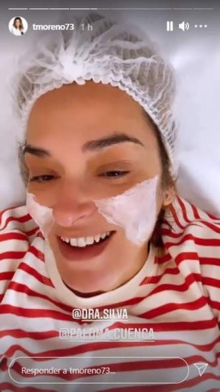 Toñi Moreno se somete a un pequeño retoque estético.