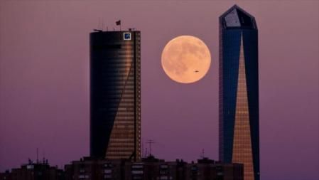 Superluna en Madrid