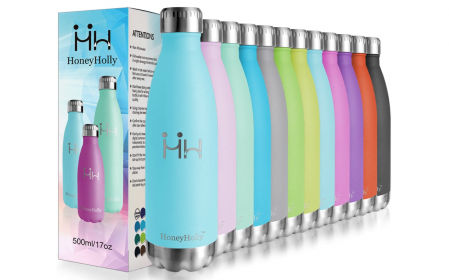 Botella reutilizable de acero HoneyHolly