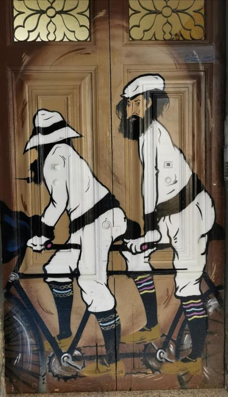 Calle Petritxol y alrededores.