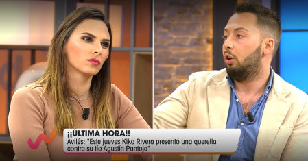 Irene Rosales y José Antonio Avilés en el programa 'Viva la vida'