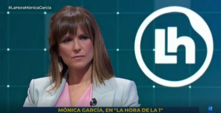 Así es de verdad la pregunta de Mònica López sobre Isabel Díaz Ayuso formulada en 'La hora de La 1'.
