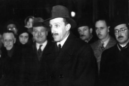 Alfonso XIII, durante su exilio