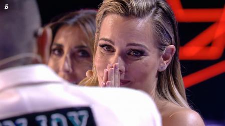 Edurne se emociona ante las palabras de su compañero Risto en 'Got Talent'